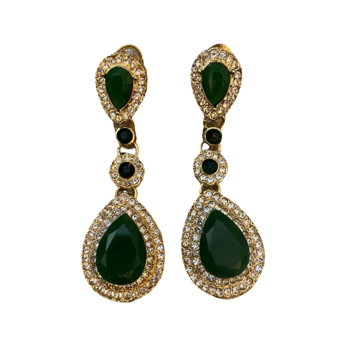 Emerald Green Earring