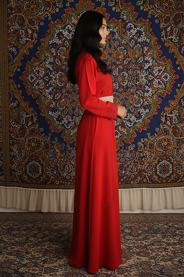 Caftan Yara -Red