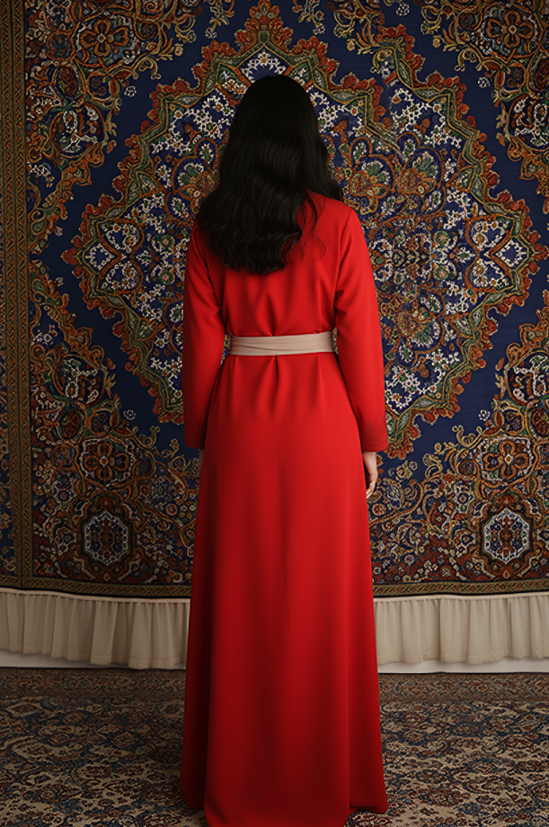 Caftan Yara -Red