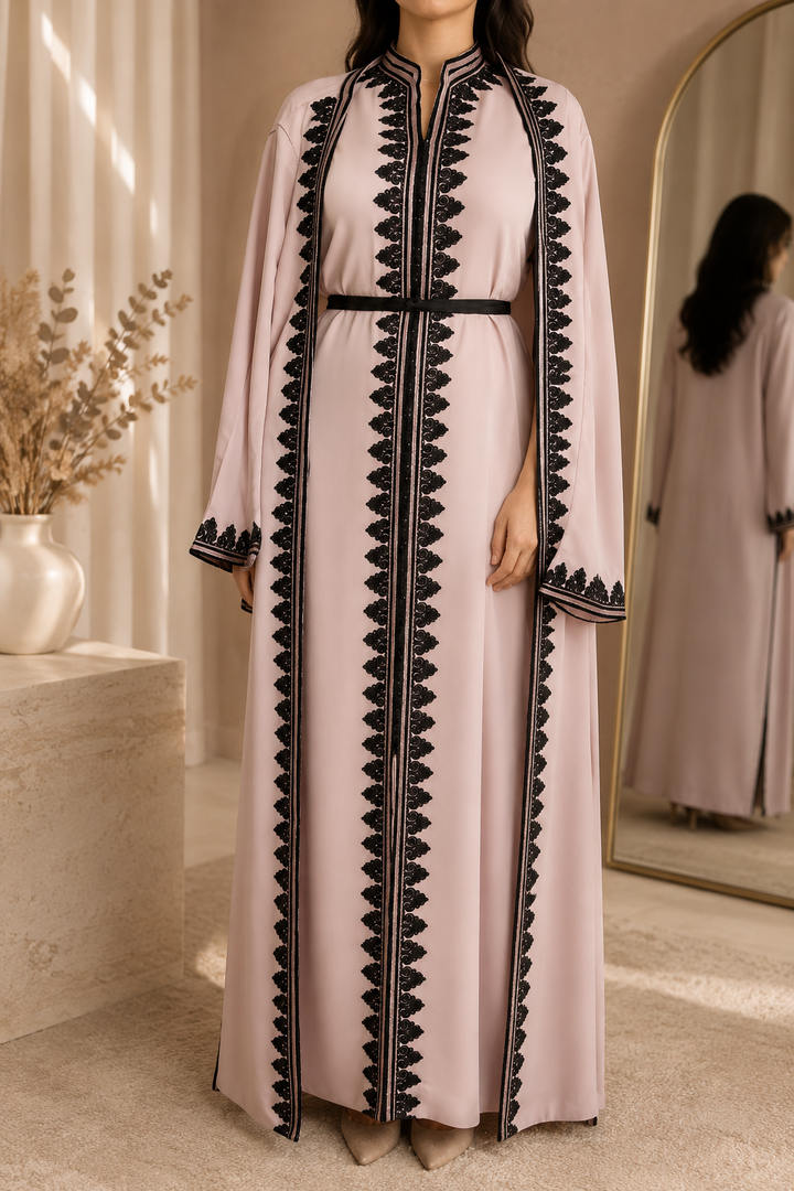 Caftan Maseera - Light Pink