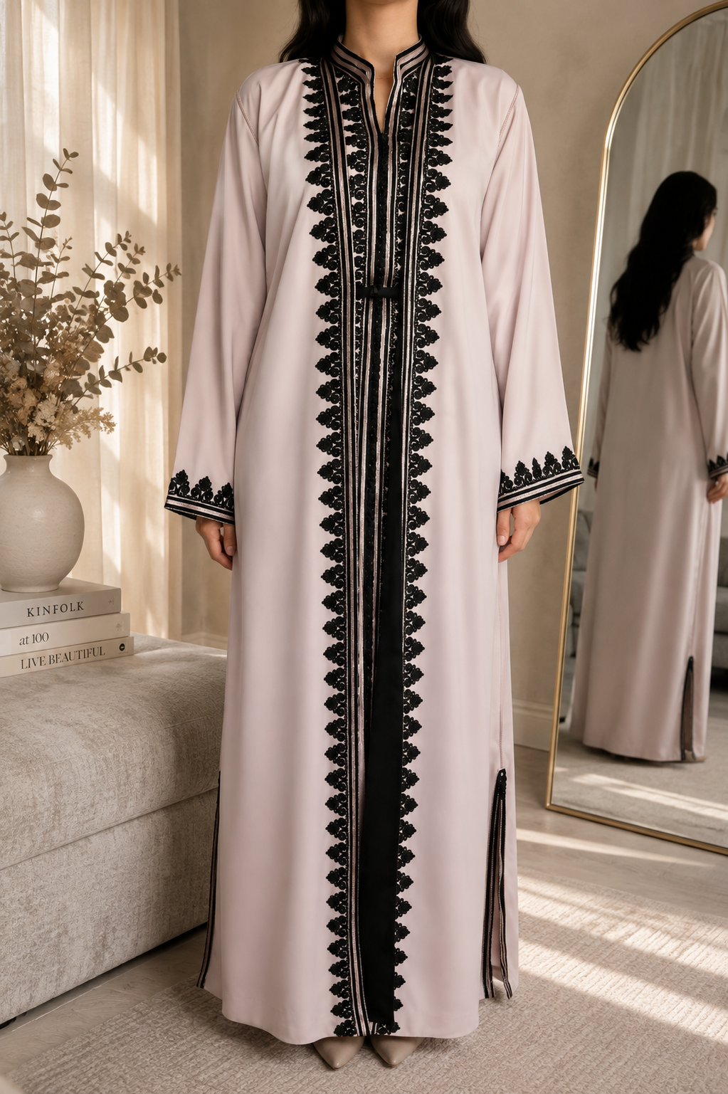 Caftan Maseera - Light Pink