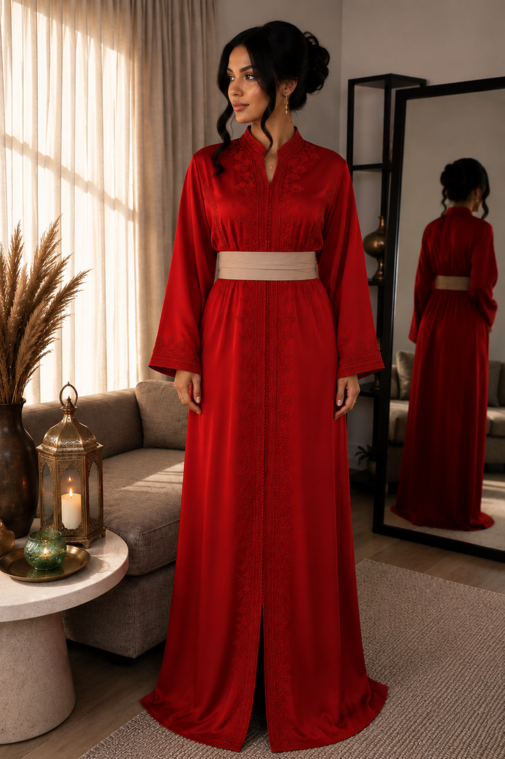 Caftan Yara -Red