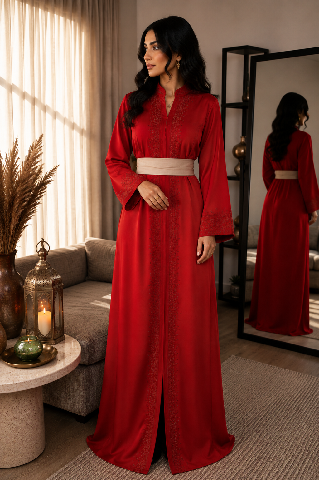 Caftan Yara -Red