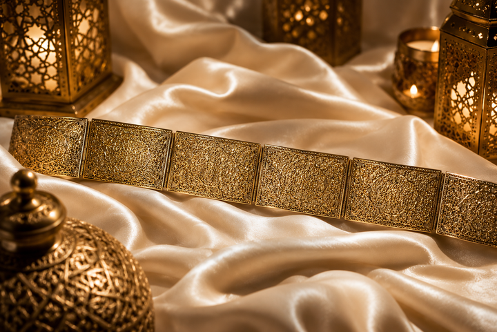 Traditional Beldi  filigree belt