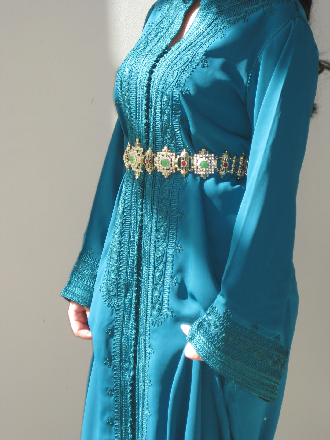 Caftan Yara - Teal