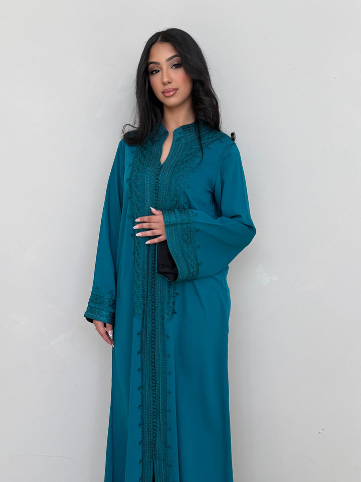 Caftan Yara - Teal