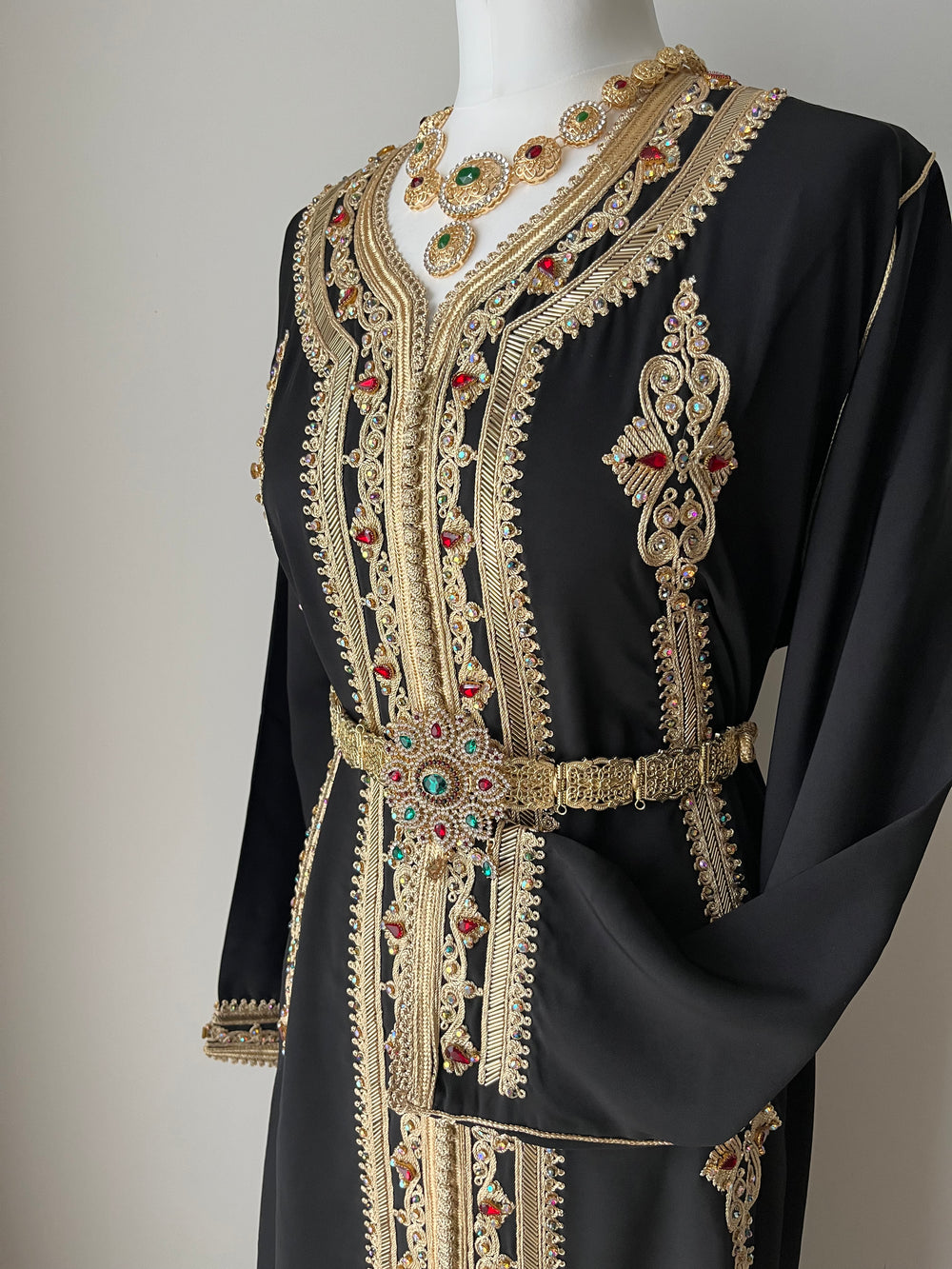 Caftan Sawsen Dress | Loose modest dress | moroccanglam